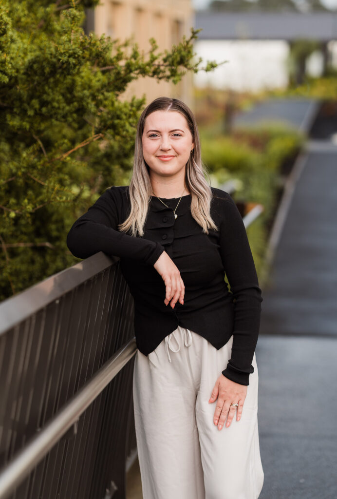 Clean and modern individual headshot of Martin & Parker Law staff in Auckland business photography style.
