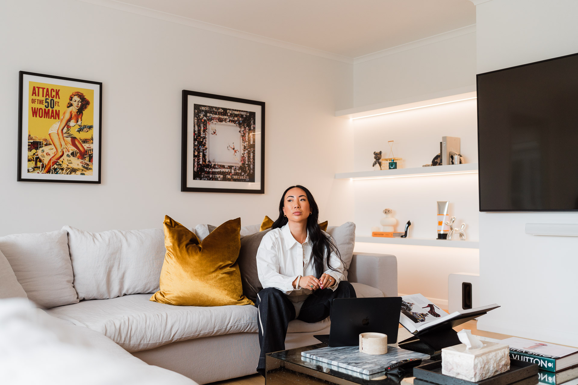 Wonderferris corporate photography capturing authentic moments with the Girls in Business founder, Iyia.